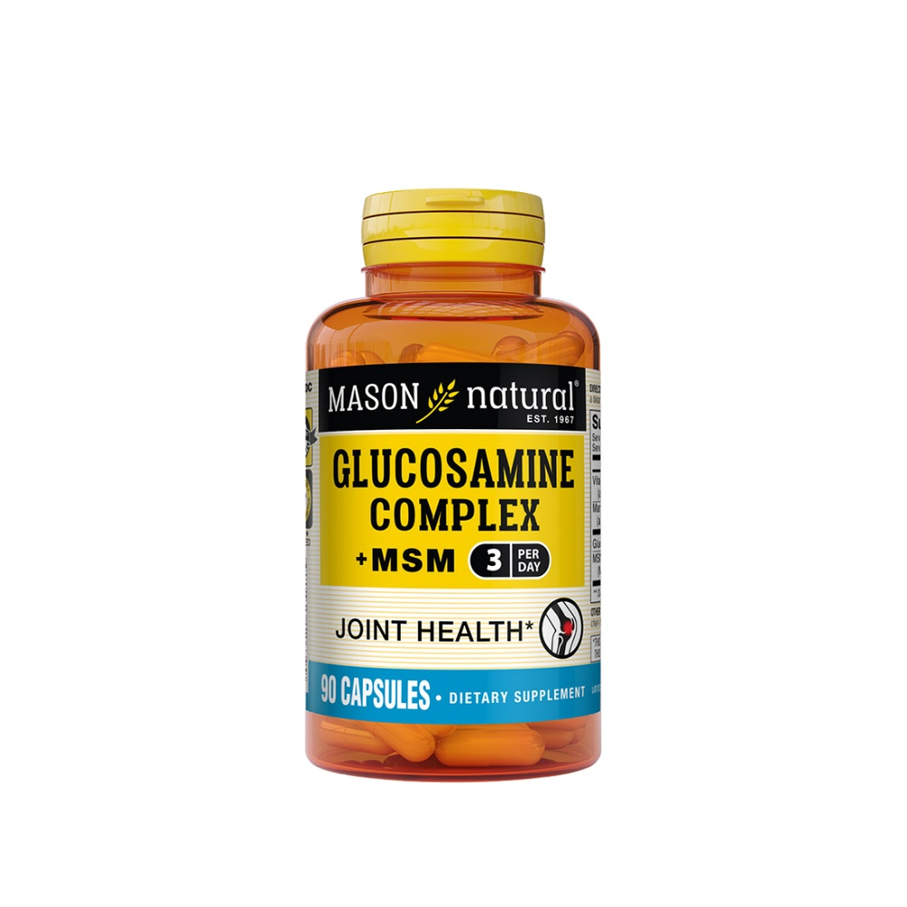 MASON NATURAL – Glucosamine Complex +MSM 90 capsules 1263-90C