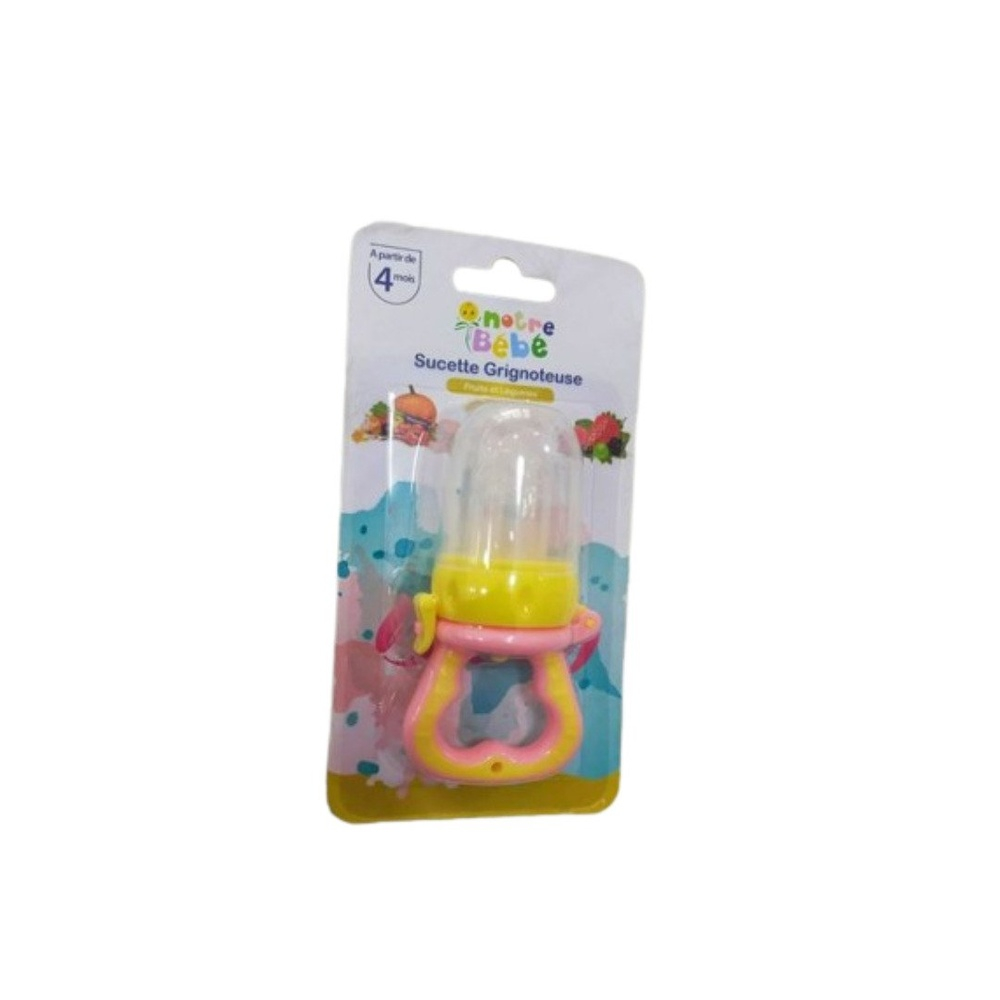 NOTRE BÉBÉ – Sucette Grignoteuse Fruits & Legumes +4m