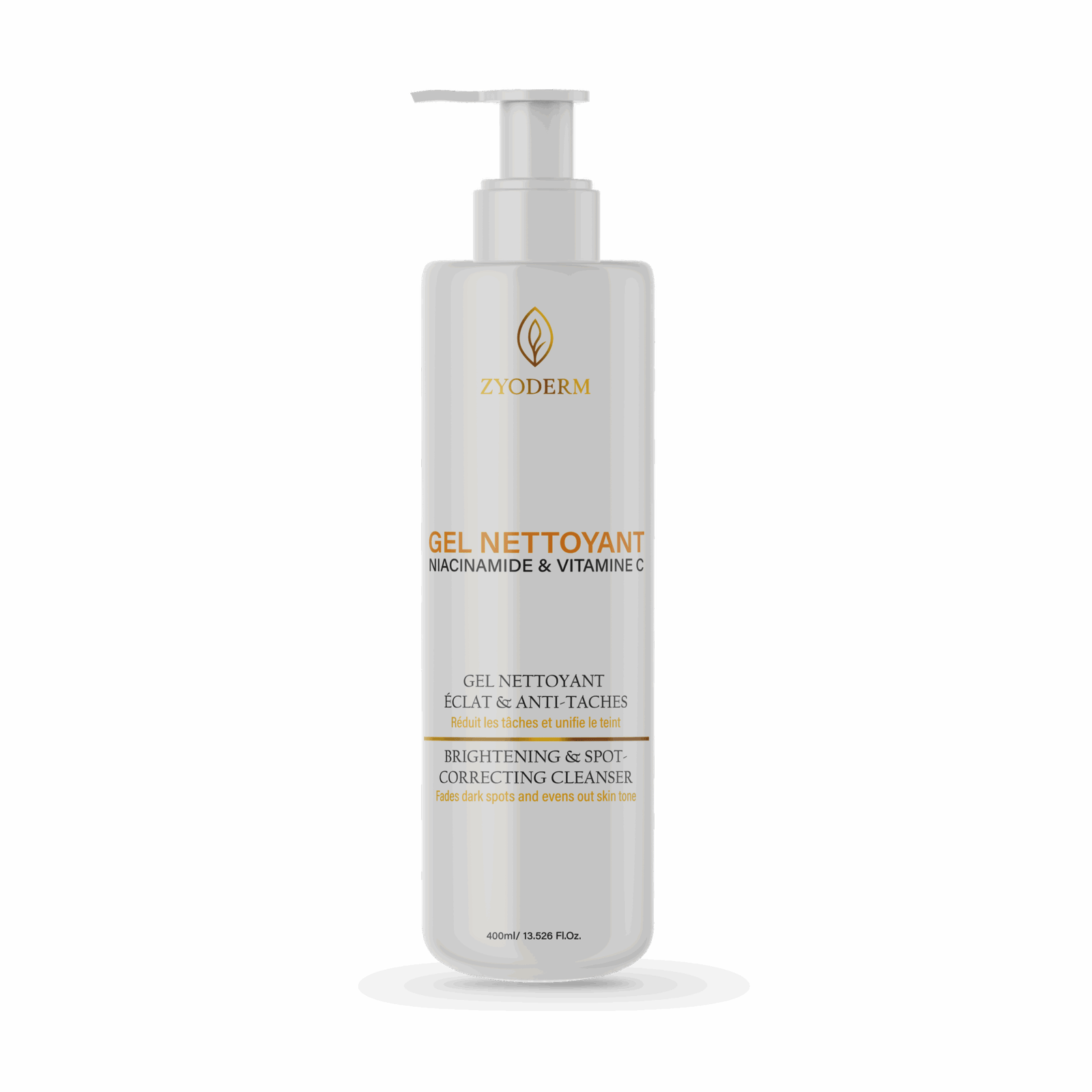 ZYODERM – Gel Nettoyant – 400ml 1