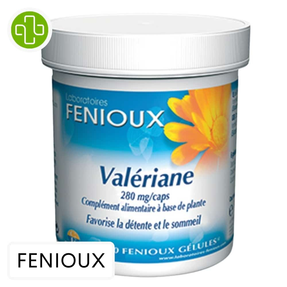 fenioux-valeriane-280mg-detente-et-sommeil-200-gelules.jpg FENIOUX – Valériane 280mg Détente Et Sommeil – 90 Gélules