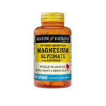 MASON NATURAL – Magnesium Glycinate With Bioperine 60 capsules