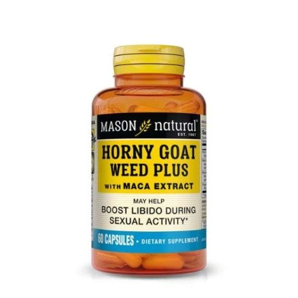MASON NATURAL – Horny Goat Weed plus 60 capsules 1572-60A