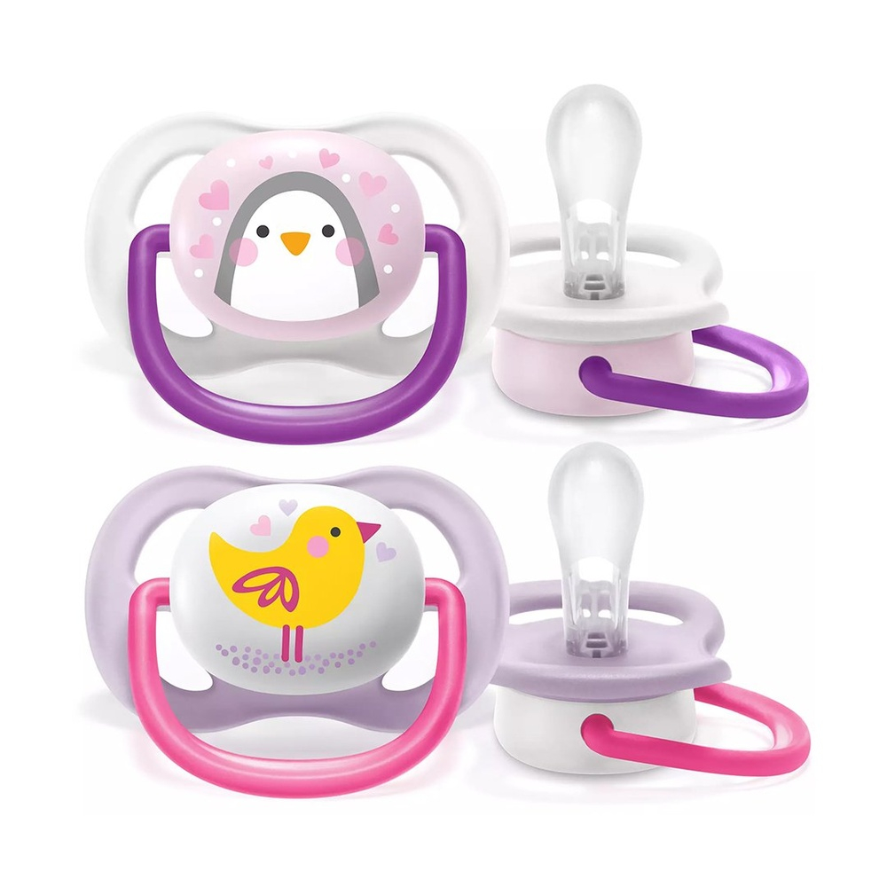 avent-sucette-ortho-0-6m-girl-peng-bird-scf080-06.jpg AVENT – SUCETTE ORTHO 0-6M GIRL PENG/BIRD SCF080/06