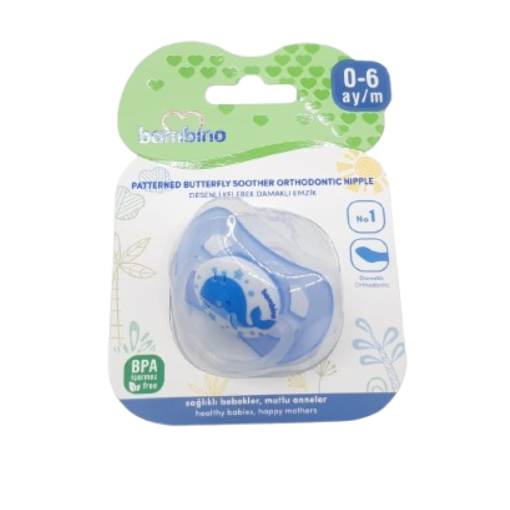 bambino-sucette-orthodonique-0-6mois-p2497.jpg BAMBINO – Sucette Orthodonique 0-6mois P2497