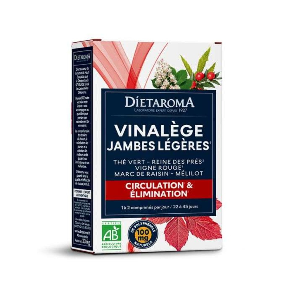 dietaroma-circulation-elimination-vinalege-45cps.jpg DIETAROMA – Circulation & elimination « Vinalege » 45cps