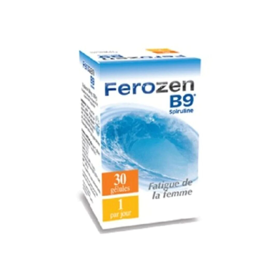 Ferozen-B9-Bte30.jpg Ferozen B9 Boite 30 Gélules
