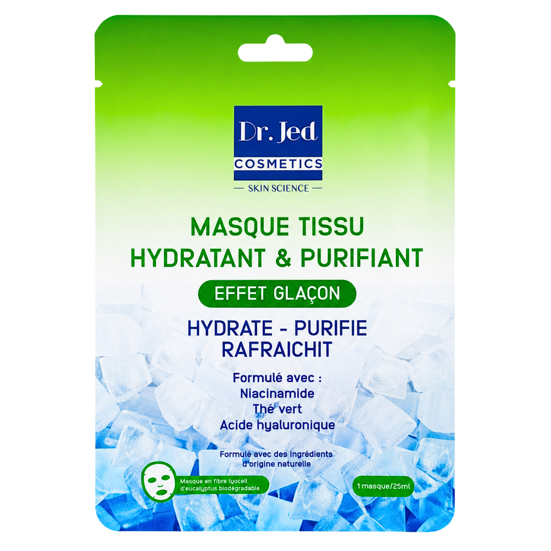 Dr Jed Masque Tissu Hydratant & Purifiant 25ml